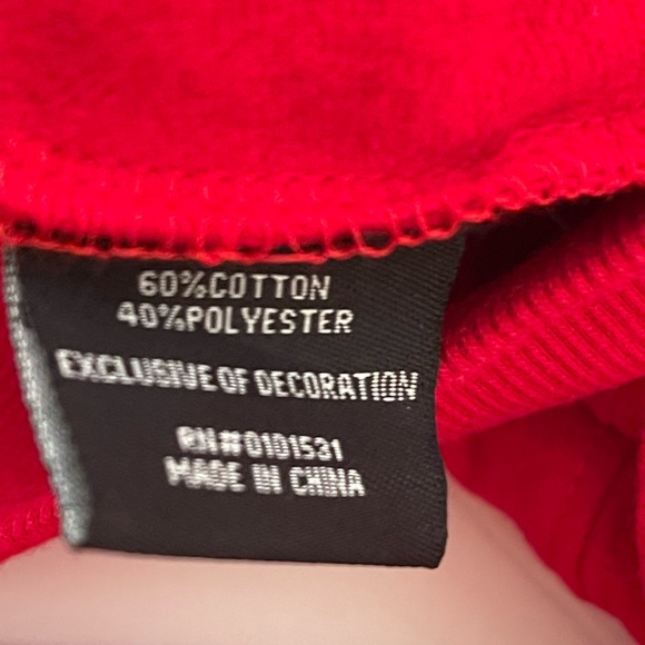 Iron man Marvel Full Zip Hooded Jacket Boys Size XL (14/16) Red/Multicolor - Picture 10 of 10